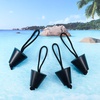 image:imageSumind 8 Pieces 157 Inch Universal Kayak Scupper Plug Kit Silicone Scupper Plugs Drain Holes Stopper Bung with Lanyard for Sit on Top Kayak AccessoriesBlack