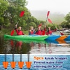 image:imageSumind 8 Pieces 157 Inch Universal Kayak Scupper Plug Kit Silicone Scupper Plugs Drain Holes Stopper Bung with Lanyard for Sit on Top Kayak AccessoriesOrange