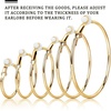 image:imageSumind Clip on Hoop Earrings Hoop Gold Earrings Non Piercing Earrings Set for WomenGold Color