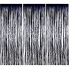 image:image3 Pack Metallic Tinsel Curtains 328 x 82Ft Foil Fringe Shimmer Curtain Door Window Decoration for Birthday Wedding Party Black