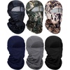 image:image6 Pieces Balaclava Face Mask Adjustable Windproof Ski Mask Breathable Long Neck Cover