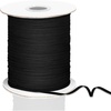image:imageElastic Cord Beading Cord Thread Stretch Fabric Crafting String for DIY Face Covers Jewelry Making Supplies Black 012 Inch x 164 Yard