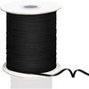 image:imageElastic Cord Beading Cord Thread Stretch Fabric Crafting String for DIY Face Covers Jewelry Making Supplies Black 012 Inch x 218 Yard
