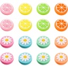 image:imageSumind 16 Pieces Replacement Cute Fruit Lemon and Flower Design Thumb Grip Caps Analog Stick Cover Joystick Cap Soft Silicone Cover Compatible with Nintendo Switch Switch Lite and JoyCon Controller