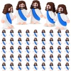 image:imageSumind 50 Pcs Little Jesus Figures Easter Mini Pocket Jesus Figurines Bulk Original Design for Easter Egg Stuffers Hide Seek Religious Party Favors Sunday School Baptism GiftsComprehensive ColorsBlue