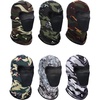 image:imageSumind 6 Pcs Balaclava Ski Mask Summer Full Face Windproof Sun Protection Breathable Face Cover for Outdoor Activity UnisexCamouflage Colors