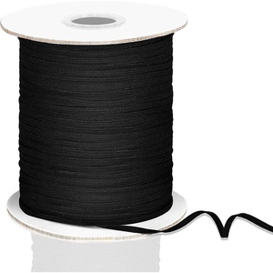 image:imageElastic Cord Beading Cord Thread Stretch Fabric Crafting String for DIY Face Covers Jewelry Making Supplies Black 012 Inch x 109 Yard