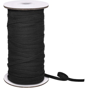 image:imageElastic Cord Beading Cord Thread Stretch Fabric Crafting String for DIY Face Covers Jewelry Making Supplies Black 025 Inch x 109 Yard