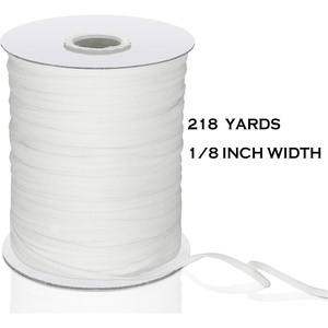 image:imageElastic Cord Beading Cord Thread Stretch Fabric Crafting String for DIY Face Covers Jewelry Making Supplies White 012 Inch x 218 Yard
