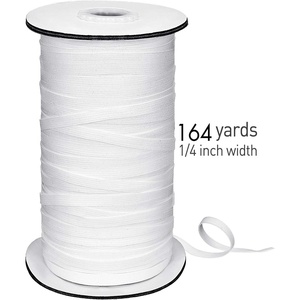image:imageElastic Cord Beading Cord Thread Stretch Fabric Crafting String for DIY Face Covers Jewelry Making Supplies White 025 Inch x 164 Yard