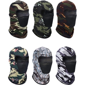 image:imageSumind 6 Pcs Balaclava Ski Mask Summer Full Face Windproof Sun Protection Breathable Face Cover for Outdoor Activity UnisexCamouflage Colors