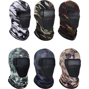image:imageSumind 6 Pcs Balaclava Ski Mask Summer Full Face Windproof Sun Protection Breathable Face Cover for Outdoor Activity UnisexChic Camouflage Colors