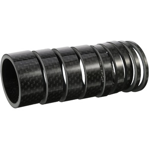 image:imageSumind 9 Pieces Bike Bicycle Carbon Fiber Headset Spacer Kit 118 Inch 23 510 15 mm 5 Size