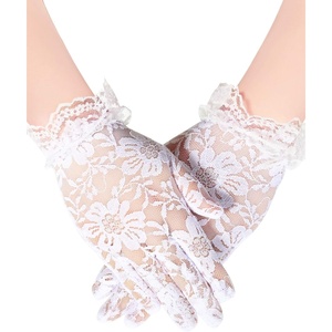 image:imageSumind Girls White Lace Princess Gloves  Small Perfect for Tea Party Wedding Pageant amp Cosplay