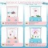 image:imageSumind 10 Pcs Handheld Water Games for Kids Mini Water Ring Toss Basketball Hoop Toy 90s Retro Mini Games for Goodie Bag Birthday Return Gifts Lively StylePastelPastel