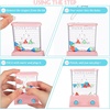 image:imageSumind 10 Pcs Handheld Water Games for Kids Mini Water Ring Toss Basketball Hoop Toy 90s Retro Mini Games for Goodie Bag Birthday Return Gifts Lively StylePastelPastel