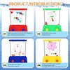 image:imageSumind 10 Pcs Handheld Water Games for Kids Mini Water Ring Toss Basketball Hoop Toy 90s Retro Mini Games for Goodie Bag Birthday Return Gifts Lively StylePastelBright