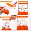 image:imageSumind 10 Pcs Handheld Water Games for Kids Mini Water Ring Toss Basketball Hoop Toy 90s Retro Mini Games for Goodie Bag Birthday Return Gifts Lively StylePastelOrange  Yellow  Or Green