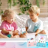 image:imageSumind 10 Pcs Handheld Water Games for Kids Mini Water Ring Toss Basketball Hoop Toy 90s Retro Mini Games for Goodie Bag Birthday Return Gifts Lively StylePastelPastel