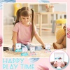 image:imageSumind 10 Pcs Handheld Water Games for Kids Mini Water Ring Toss Basketball Hoop Toy 90s Retro Mini Games for Goodie Bag Birthday Return Gifts Lively StylePastelPastel
