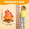 image:imageSumind 24 Inch Large Inflatable Campfire Props Fake Flame Camping Party Decoration Indoor Outdoor Overnight Camping Game Fire Props Artificial Bonfire Firewood Toys for Christmas Kids Boys2