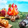 image:imageSumind 4 Pieces of 12 Inch Inflatable Fake Campfire Props Camping Party Campfire Party Scene Decoration Indoor and Outdoor Camping Game Props Fire Inflatable for Boys Firewood Toys