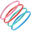 image:imageSumind 4 Pieces Thick NonSlip Elastic Sport Headbands Football Hair Headbands for Women and Men