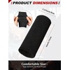 image:imageSumind 8 Pieces 6 Inch Wrist Sweatband Sports Wristbands Tennis Elastic Athletic Wristband for Men and Women Wide Wrist Protection Band Long Size for Basketball RunningBlack  White