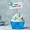 image:imageSumind 400 Pieces Mini Foil Cupcake Liners Baking Cups Metallic Cupcake Liner for Holiday Baking Muffin and Cupcakes10 Colors10 Colors