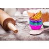image:imageSumind 400 Pieces Mini Foil Cupcake Liners Baking Cups Metallic Cupcake Liner for Holiday Baking Muffin and Cupcakes10 Colors10 Colors