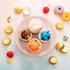 image:imageSumind 400 Pieces Mini Foil Cupcake Liners Baking Cups Metallic Cupcake Liner for Holiday Baking Muffin and Cupcakes10 ColorsGold