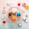 image:imageSumind 400 Pieces Mini Foil Cupcake Liners Baking Cups Metallic Cupcake Liner for Holiday Baking Muffin and Cupcakes10 ColorsSilver