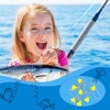 image:imageSumind 50 Pieces Fishing Line Sinker Slides with Duo Lock Fishing Clips with Hooked Sinker Line Connector TackleYellow