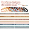 image:imageSumind 60 Pcs Motivational Wristband Silicone Bracelet Colored Inspirational Quote Rubber Wristband Unisex for Women Men Teen Teacher Student Classroom School Thank You Gifts 20 StylesBright ColorsRustic Colors
