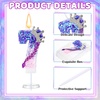 image:imageSumind Kpop Birthday Number Candles Purple Pink Birthday Candles for Cake Glitter Number Cake Topper with Sequins for Celebrating Anniversary Theme DecorationsBraid Crown5Braid Crown