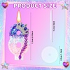 image:imageSumind Kpop Birthday Number Candles Purple Pink Birthday Candles for Cake Glitter Number Cake Topper with Sequins for Celebrating Anniversary Theme DecorationsBraid Crown5Braid Crown