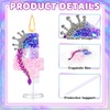 image:imageSumind Kpop Birthday Number Candles Purple Pink Birthday Candles for Cake Glitter Number Cake Topper with Sequins for Celebrating Anniversary Theme DecorationsBraid Crown5Braid Crown