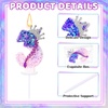 image:imageSumind Kpop Birthday Number Candles Purple Pink Birthday Candles for Cake Glitter Number Cake Topper with Sequins for Celebrating Anniversary Theme DecorationsBraid Crown5Braid Crown