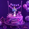 image:imageSumind Kpop Birthday Number Candles Purple Pink Birthday Candles for Cake Glitter Number Cake Topper with Sequins for Celebrating Anniversary Theme DecorationsBraid Crown5Braid Crown