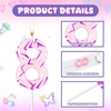 image:imageSumind Kpop Birthday Number Candles Purple Pink Birthday Candles for Cake Glitter Number Cake Topper with Sequins for Celebrating Anniversary Theme DecorationsBraid Crown5Lightning Crack