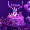 image:imageSumind Kpop Birthday Number Candles Purple Pink Birthday Candles for Cake Glitter Number Cake Topper with Sequins for Celebrating Anniversary Theme DecorationsBraid Crown5Braid Crown