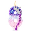 image:imageSumind Kpop Birthday Number Candles Purple Pink Birthday Candles for Cake Glitter Number Cake Topper with Sequins for Celebrating Anniversary Theme DecorationsBraid Crown5Braid Crown