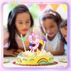 image:imageSumind Kpop Birthday Number Candles Purple Pink Birthday Candles for Cake Glitter Number Cake Topper with Sequins for Celebrating Anniversary Theme DecorationsBraid Crown5Lightning Crack