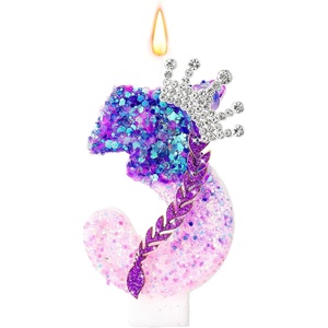 image:imageSumind Kpop Birthday Number Candles Purple Pink Birthday Candles for Cake Glitter Number Cake Topper with Sequins for Celebrating Anniversary Theme DecorationsBraid Crown5Braid Crown
