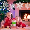 image:image8 Pcs Large Snowflakes Extra Large Outdoor Christmas Ornaments 12 Glittered Snowflakes Decorations Oversized Christmas Tree Ornaments Winter Indoor Outdoor Window Hanging Decorations WhiteSilver