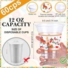 image:imageSumind 100 Pcs 12 oz Lets Fiesta Cups Plastic Mexican Cups Cinco De Mayo Party Decorations Clear Disposable Mug for Fiesta Taco Birthday Party Drinkware Supplies DecorationsClassic StyleClassic