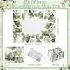 image:imageSumind 100 Pcs Disposable Paper Placemat Greenery Eucalyptus Table Mat for Wedding Party 12 x 16 Summer Dinner Place Mat Rustic Farmhouse Dinnerware for Kitchen Baby Shower Birthday Tea Party50