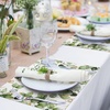 image:imageSumind 100 Pcs Disposable Paper Placemat Greenery Eucalyptus Table Mat for Wedding Party 12 x 16 Summer Dinner Place Mat Rustic Farmhouse Dinnerware for Kitchen Baby Shower Birthday Tea Party100