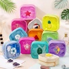 image:imageSumind 12 Pcs Summer Preppy Patch Clear Makeup Bag Bulk Cute Mini Pouch Bag Gift Nylon Travel Cosmetic Toiletry Portable Organizer Storage Purse Small Zipper Pouch Daily Use Storage Purse for WomenClear