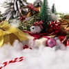 image:imageSumind 12 oz and 36 Sqft Christmas Fake Snow Decoration Fiber Artificial Snow Like Fluffy Snow Indoor Snow Blanket for Winter Mantle Village Nativity Christmas Tree Home Display Decor